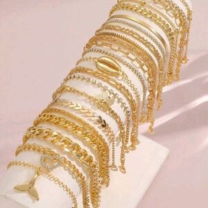Nwot 21 Pcs Fashion Anklet
